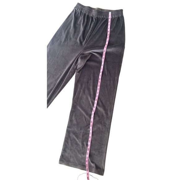 SKIMS brown velour flare pants‎ size LARGE excellent condition - Picture 6 of 7